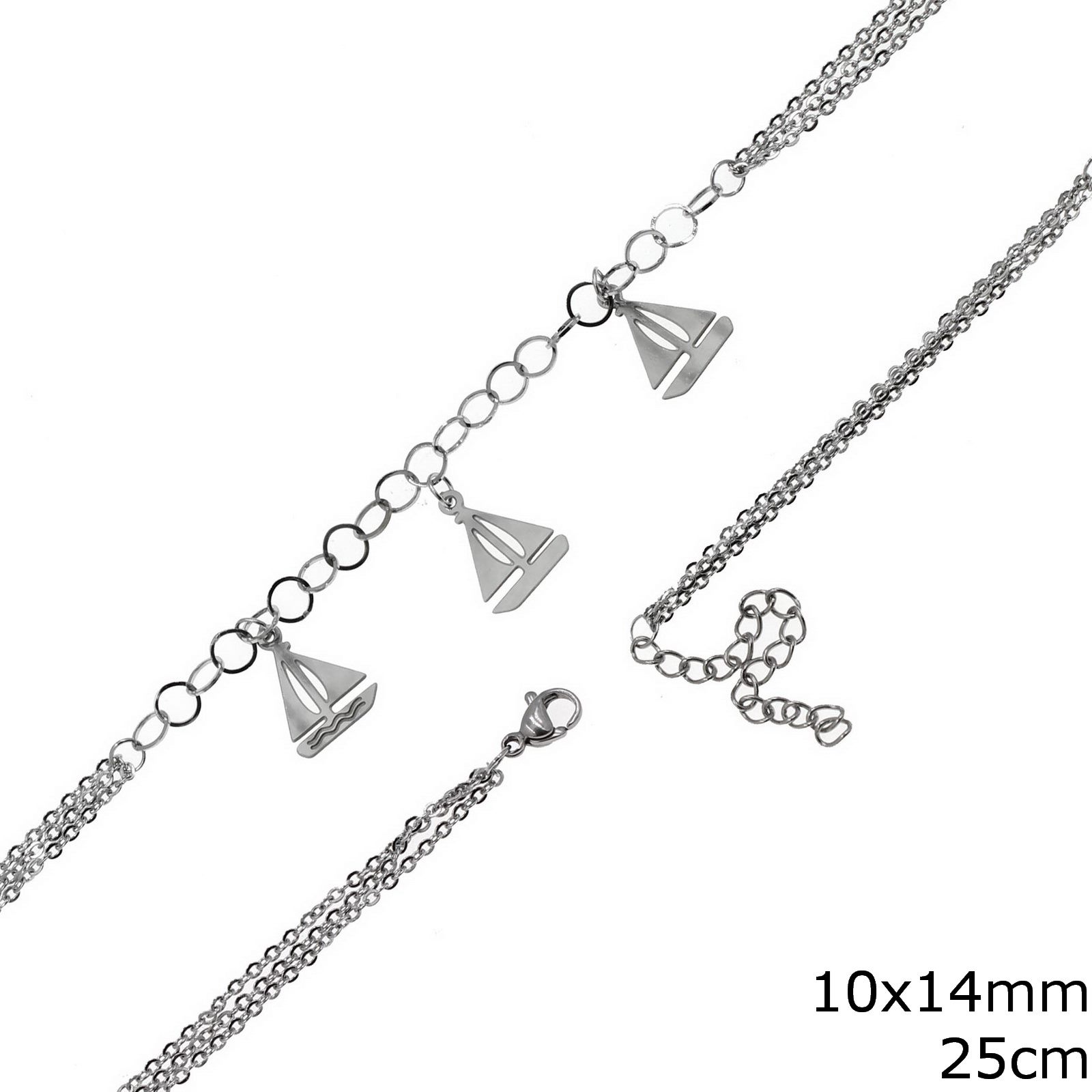 vrachioli asimenio podiou karavi 10x14mm 25cm enlarge vrachioli asimenio podiou karavi 10x14mm 25cm enlarge