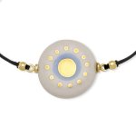 Βραχιόλι Jewelies(jewls and jems), σχέδιο μάτι κεραμικό από επιχρυσωμένο ασήμι 925°. - Image 2