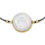 Βραχιόλι Jewelies(jewls and jems), σχέδιο μάτι κεραμικό από επιχρυσωμένο ασήμι 925°. - Image 2