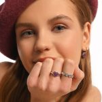 Δαχτυλίδι Jewelies(jewls and jems), ολόβερο με καρδιές από επιπλατινωμένο ασήμι 925°. - Image 2