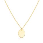 Κολιέ Jewelies(jewls and jems), αλυσίδα σχέδιο ταυτότητα από επιχρυσωμένο ασήμι 925°.