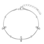 Βραχιόλι Jewelies(jewls and jems), σχέδιο αλυσίδα με μπίλιες από ανοξείδωτο ατσάλι.