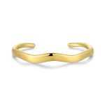 Βραχιόλι Jewelies(jewls and jems),σχέδιο Bangle από επιχρυσωμένο ανοξείδωτο ατσάλι.