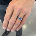 ΔαχτυλίδιJewelies, J4 από Tungsten Blue ip. - Image 2