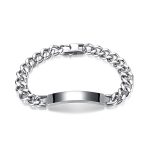 Βραχιόλι Jewelies, J4 ταυτότητα από ανοξείδωτο ατσάλι.
