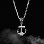 Κολιέ Jewelies, με σχέδιο άγκυρα J4 από ανοξείδωτο ατσάλι. - Image 2