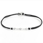Βραχιόλι Jewelies, σχέδιο Octa απο επιπλατινωμένο ασήμι 925°