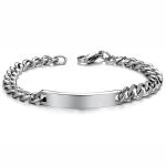 Βραχιόλι Jewelies, J4 ταυτότητα από ανοξείδωτο ατσάλι.