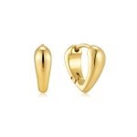 Σκουλαρίκια Jewelies, κρικάκια από επιχρυσωμένο ατσάλι .