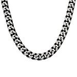 Αλυσίδα Jewelies, κολιέ cuban chain από ανοξείδωτο ατσάλι